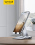 Lamicall ???????? ???????????????? Adjustable Cell Phone Stand Desk - Foldable Desktop Phone Holder, Cradle, Dock, Compatible with iPhone 15 14, P...