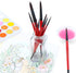 Transon Round Paint Brush Set 9pcs Synthetic Sable Hair for Acrylic Painting Watercolor Painting Gouache Ink Craft and Detail Painting...