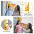 Baby Height Growth Chart Ruler for Kids Room Decor,3D Movable Giraffe Height Ruler Nursery Animal Wall Decals...