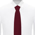 Jacob Alexander Men's Woven Subtle Mini Squares Slim Neck Tie...