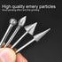 50-Piece 1/8-Inch Shank Diamond Coated Rotary Burrs Set...