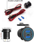 12v usb charger, PD 20W USB-C Power Socket and 18W QC3.0 Socket Waterproof Power Outlet 12V/24V with Power Switch 12V USB C Outlet for Car Golf Ca...
