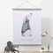 Ywlake Magnetic Poster Hanger, 24x36 24x18 24x32 Poster Frame Wood Wooden Magnet Print Posters Dowel Scroll Hanger Hangers Hanging Kit for Walls M...