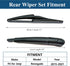 Rear Windshield Wiper Arm with Wiper Blade for Jeep Renegade 2015-2021 Rear Windshield Back Wiper Arm Blade Replacement OEM # 68256590AA...