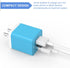 6Pack USB Wall Charger, iGENJUN 2.4A Dual USB Port Cube Power Plug Adapter Fast Phone Charger Block Charging Box Brick for iPhone 15/15 Pro/15 Pro...