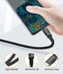 USB A to USB C Cable 3.3ft+6.6ft, 10Gbps Data Transfer and 60W 3A Fast Charging 3.1/3.2 Gen 2 Cable, for Samsung Galaxy MacBook Laptop Tablet Phon...