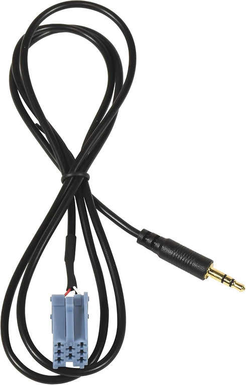 HQRP Audio Cable 8-pin ISO to 3.5MM fits Porsche 1999-2002 Becker Traffic Pro/CDR-22 / CR-220 / CDR-220 / Monza...