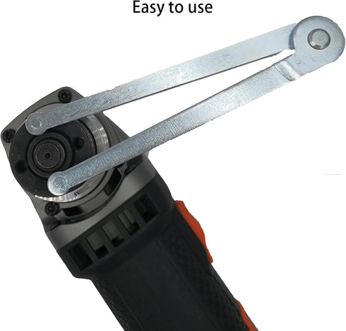 Universal Adjustable Angle Grinder Wrench Pin Spanner Wrench Face Spanner Wrench Pin Pliers For Round Nuts with Drilled Holes (4mm)...