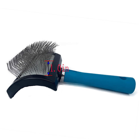 Dog Slicker Brush for Goldendoodle, Labradoodle & All Doodle Mix, Long Pin Dog Brush for Long Haired Dogs, Tailored for Poodles & Doodles, Golden ...