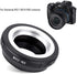 Qiilu Camera Ring, M42-NX M42 Thread Lens NX Mount Camera Len Adapter Ring for Accessory...