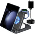 Miimall Foldable 3 in 1 Wireless Charger Fast Charging for Samsung Galaxy Z Fold & Flip 6/5/4/3/2,Galaxy S24+/S23+/S22, Portable Wireless Charging...