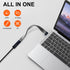 USB C Extension Cable(2Pack,0.4Ft), Short USB-C Male to Female Flexible Cable Support Thunderbolt 4/3,USB4, PD 240W,8K/4K Video,40Gbps for Externa...