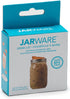 Jarware Drink, Orange Lid for Regular-Mouth Mason Jars...