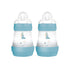 MAM Easy Start Matte Anti-Colic Baby Bottles, 5oz (2 Count), Slow Flow Nipples, Baby Boy...