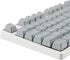 104 Key SA Profile ANSI ISO Double Shot Shine Through Ball Shape Keycaps Suitable for Standard MX 104 87 61 Keyboard (Light Gray)...