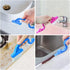 Crevice Gap Cleaning Brush Tool, 6pcs Hand-held Groove Gap Cleaning Tools, 2 in 1 Dustpan Cleaning Brushes, Shutter Door Window Track Kitchen Clea...