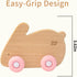 Wooden Baby Toys Car for Toddlers 1-3, Montessori Toys for Babies 0-6-12 Months, BPA Free, Phthalates Free, PVC Free, Wooden Baby Toys for 1 Year ...