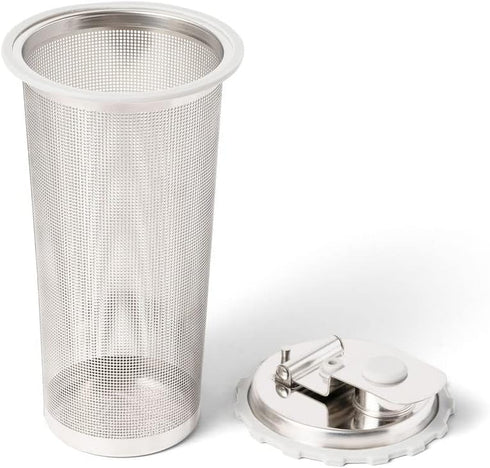 Jarware Cold Brew Coffee Maker and Tea Infuser Lid For Wide Mouth Mason Jars,Black...