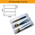 custom silverware tray small drawer organizer for utensils holder 7.5 ines cutlery tray, DIY organizer for silverware, flatware, knives in Kitchen...