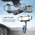 Rear View Mirror Phone Holder,?2023 New Upgraded? 360°Rotatable+Retractable Rearview Mirror Phone Holder,Universal Multifunctional Phone Mount for...