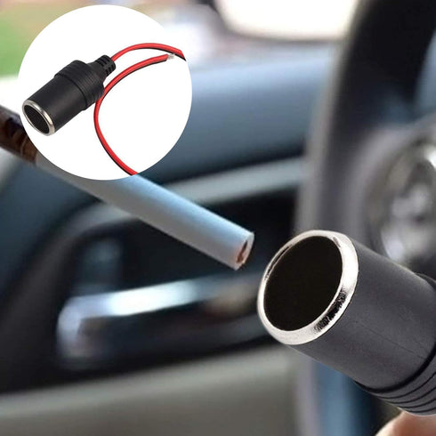Car Charger Power Cigarette Lighter Female Socket Cable Plug Adapter, Cigarette Lighter Female Socket Sable DC 12V / 24V Car Charger?2pcs(2)......