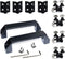 KOOTANS 2 Sets 2020 Series Door Handle and Frame Hinges Install Kit for 20x20 Aluminum Extrusion Profile Slot 6mm-4pcs Zinc Alloy Hinges, 2pcs Alu...