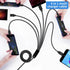 Poyiccot Micro USB Splitter Cable, Multi Micro USB Charging Cable, 6 in 1 Micro USB Charger Cable, USB 2.0 Type A Male to 6 Micro USB Male Y Split...