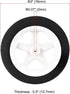 uxcell RC Model Plane Aircraft Wheel Micro Sport Wheel 0.07 Inch X 3 Inch - Wheel 6PCS...