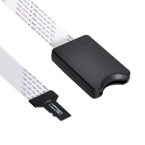 xiwai Micro-SD TF Memory Card Kit Male to SD Female Extension Soft Flat FPC Cable Extender 25cm...