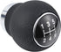 Abfer 5 Speed Shifter Knob Car Stick Gear Lever Shifting Knobs Shift Ball Replacement for Most Manual Vehicle Truck (Black)...