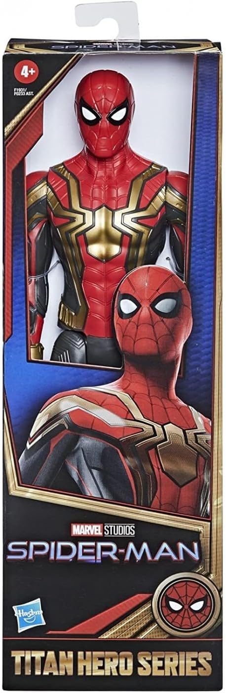 Marvel Spider-Man Titan Hero Series 30-Cm Iron Spider Integration Suit Action Figure Toy, Inspired by Spider-Man Movie, for Kids Ages 4 and Up...
