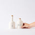 Stacked Oil and Vinegar Decanter Set, White...