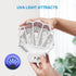 Gnat Traps for House Indoor HU002 Plug-in Fly Trap Indoor, Electric Gnat Killer Indoor Catcher Flying Insect Trap with Night Light UV Attractant C...