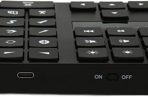 Pomya Mini Drawing Keyboard, 35 Keys Shortcut Drawing Keyboard for Procreate, One Handed Graphic Drawing Keyboard, Ergonomic Shortcut Keyboard for...