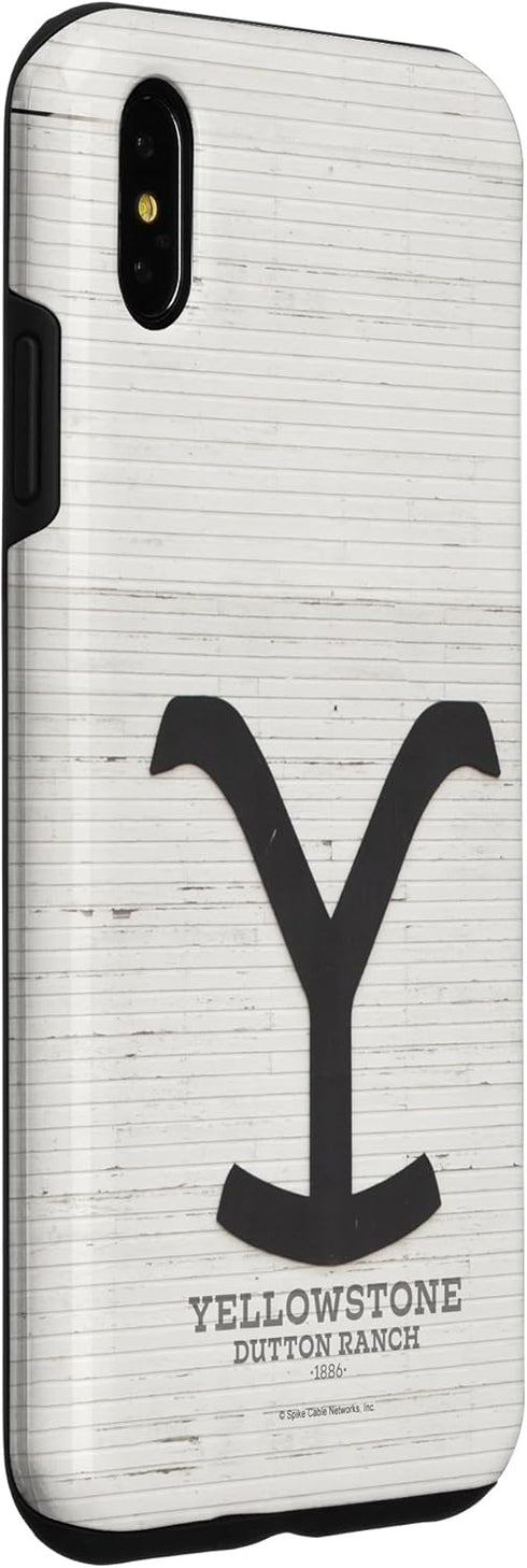 Yellowstone - Dutton Ranch White Barn Case for iPhone XS Max...