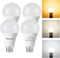 LED Light Bulb A19 3 Color Temperature 3000K-5000K-4000K,3CCT Color Changing Light Bulbs,Energy Saving 9W(60W Equivalent) LED Bulb,810LM,E26 Base ...