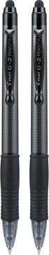 Pilot, G2 Pen Stylus, Fine Point 0.7 mm, Pack of 2, Black Ink, Gray Barrel......