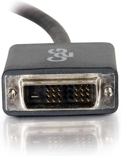 Cables To Go 54328 C2G/Cables to Go 3ft DisplayPort to DVI Adapter Cable - DVI-D Single Link - Black...