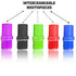 Beer Bong Tube and Funnel - with Valve, Optional Single or Double Header Y-Attachment, 5 Interchangeable Mouthpieces, Shotgun Keychain Tool - Kink...