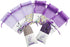 Sachet Empty Bags Linen Fabric Bags Organza Gauze Bags for Lavender, Spice and Herbs...