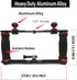 Aluminium Alloy Underwater Video Light Stabilizer Tray Dive Light Stand Tray with Two Aluminum Alloy 1'' Ball Handle for Action Camera and Any Oth...
