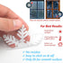 LUDILO 135Pcs Christmas Window Clings Snowflakes Window Decals Static Window Stickers for Christmas Decorations Windows Décor Ornaments Xmas Party...