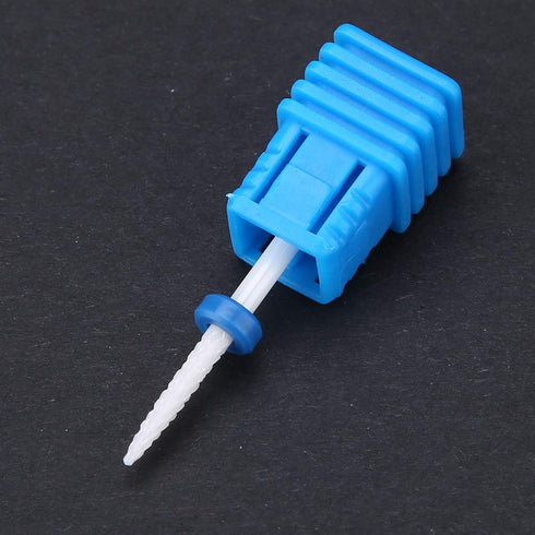 Ceramic Nail Drill Bits, Manicure Drill Bits, Ceramic Burr Podiatry Thick Nails, Ceramic Burr Podiatry, Grinding Head for Manicure Pedicure Cuticl...