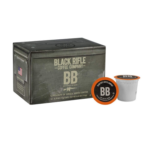 Black Rifle Coffee Company Dark Roast K Cups - Single Serve K Cups Coffee Pods - Kcup Pods Compatible with Keurig 1.0 & 2.0 - Made from Pure Arabi...