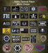 Antrix Tactical USA US American AR Veteran Patch Fully Embroidered Don't Forget Veteran Applique Badges Patch- Dia 3.15" Veteran...