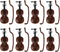 8Pcs 1: 12 Dollhouse Violin Miniature Mini Musical Instrument Collection Mini Figurine Ornaments for Doll House Musical Room...