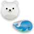 Dr. Brown's Cold Comfort Compress Baby Ice Pack, Freezable Reusable First Aid Pain Relief for Kids, Polar Bear and Whale, BPA Free – 2-Pack...