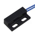 Bstinay AC110-220V Door Window Reed Switch Black Normally Open Magnetic Door Contacts Switch...