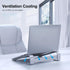 Laptop Stand for Desk, Aluminum Laptop Riser, Ergonomic Computer Stand for Laptop, Laptop Cooling Stand Compatible with for MacBook Pro/Air, Dell,...