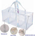 Clear Tote Bag Transparent Bag Stadium Approved Travel Gym See Through Toiletry Bag for Women...